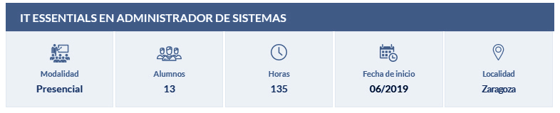 Tabla resumen curso administrador de sistemas