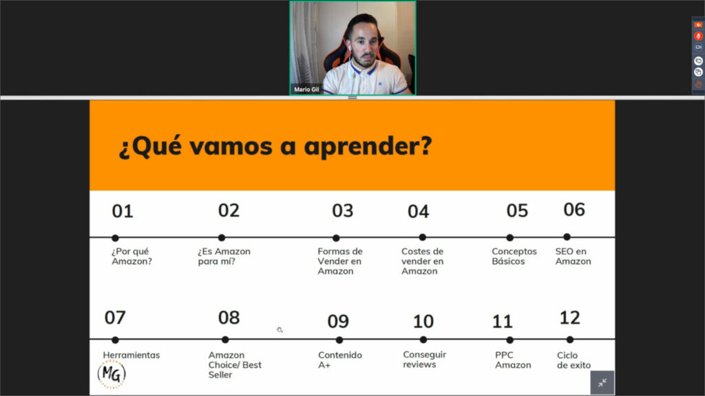 Imagen webinar Mario Gil