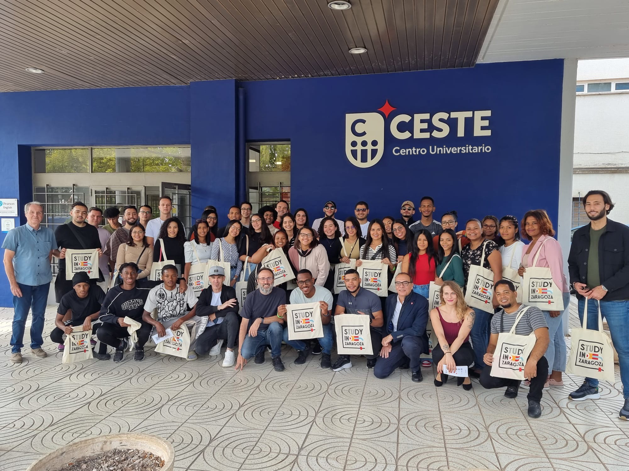 Group photo of students at CESTE
